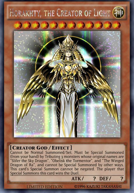 Favorite Egyptian God card | Duel Amino