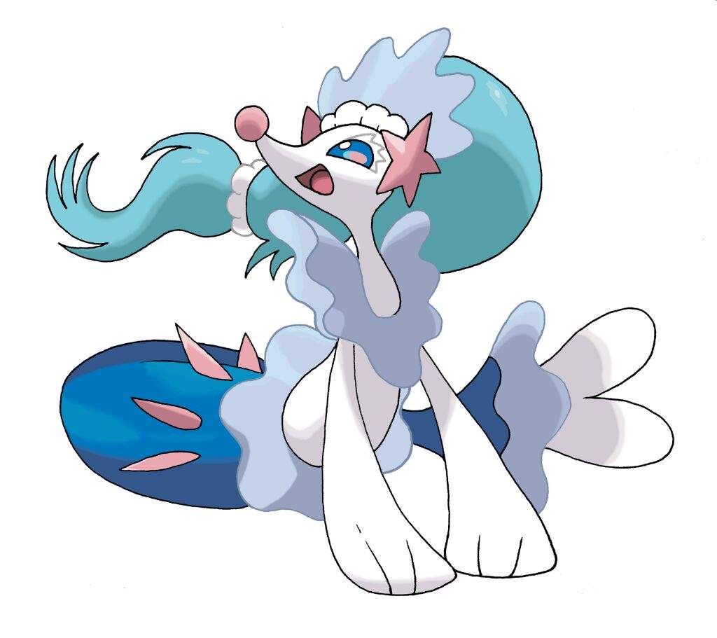 Delphox and Primarina pictures :3.