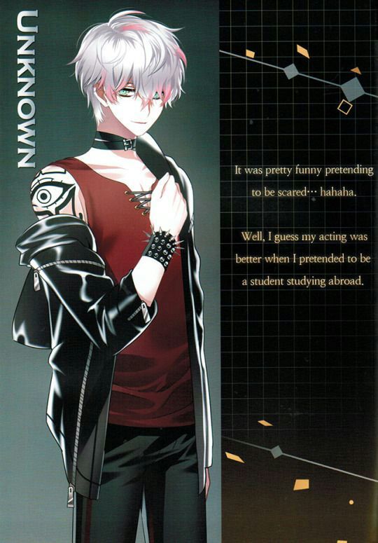 mystic messenger characters template