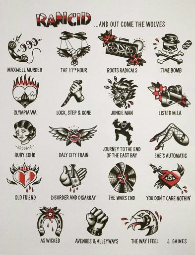 Punk tattoo