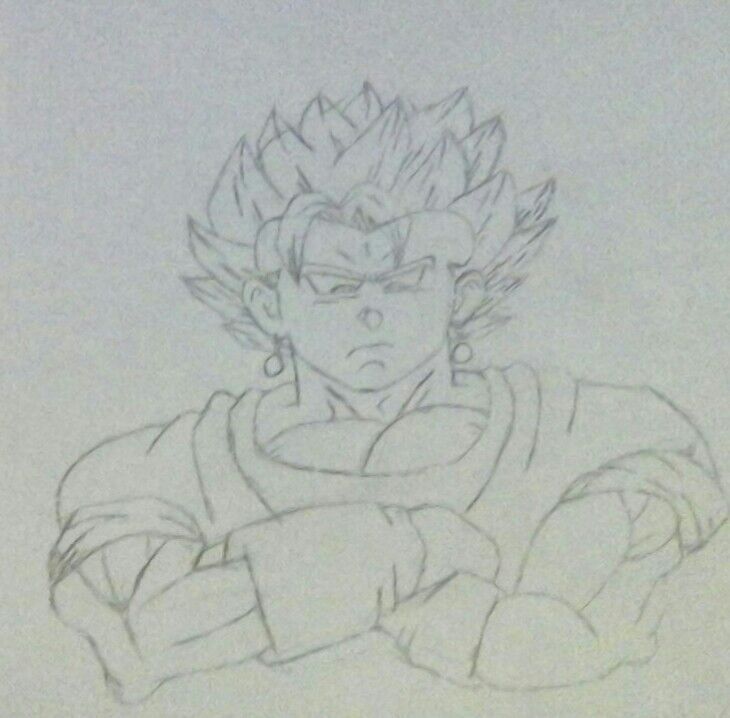 Mi Dibujo De Vegito Dragon Ball Espanol Amino