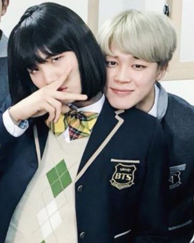 Yoonji and jimin 👨‍❤️‍👨❤️❤️ | ARMY's Amino