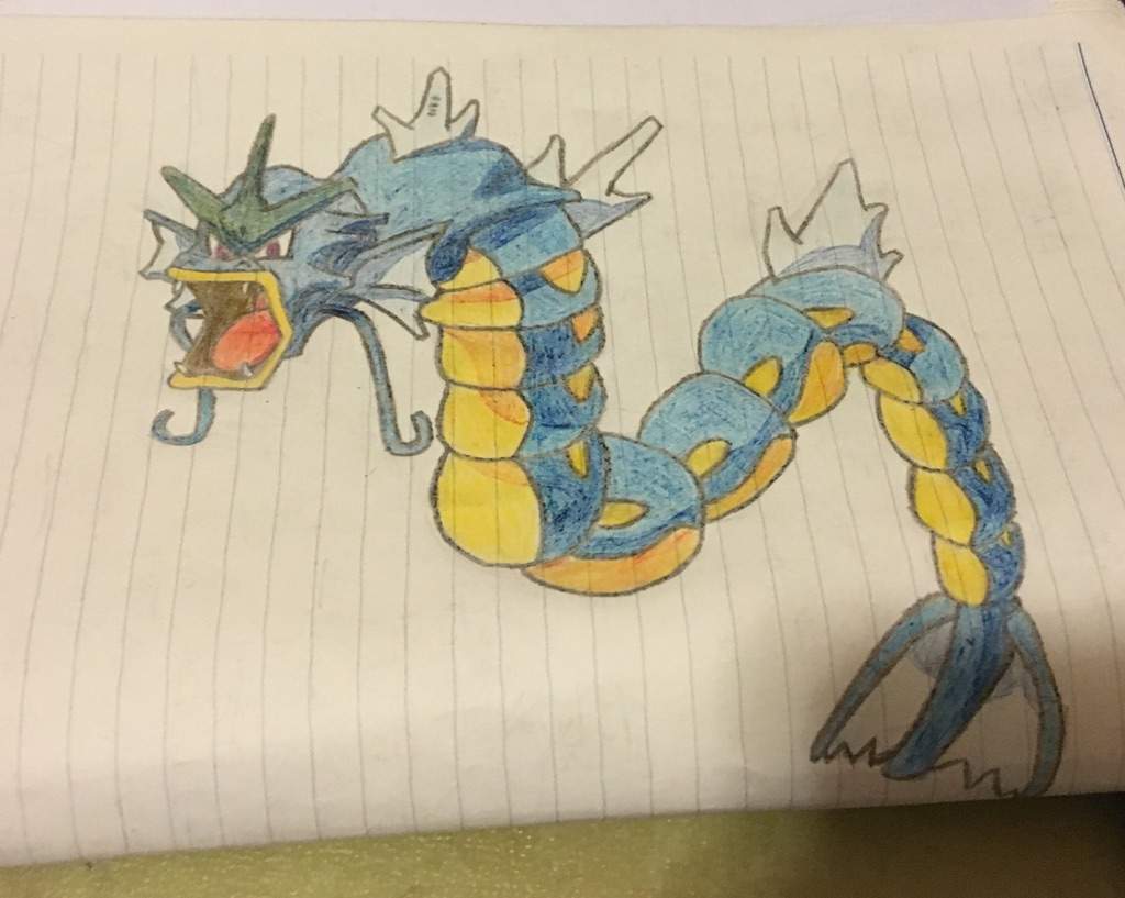 Gyarados Drawing | Pokémon Amino