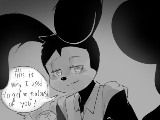 OSWALD DO SOMETHING FOR YOUR BROTHER! He is sad 7n7 | Bendy and the Ink ...