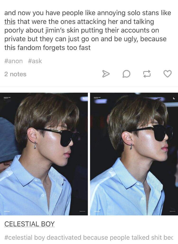 Jimin fansite deactivated: fans demand flawless skin ...