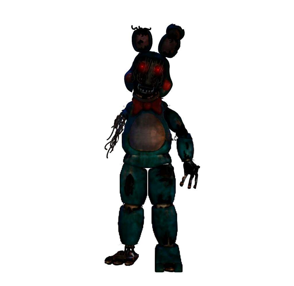 Toy Bonnie And Withered Bonnie Art