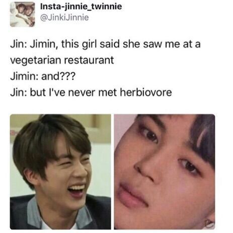 Jin's Dad Jokes! | ARMY's Amino