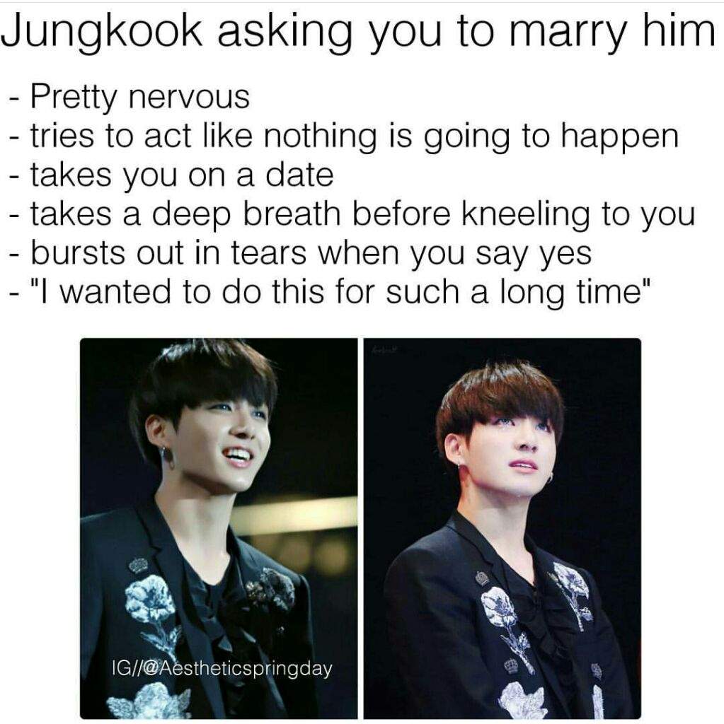 BTS asking you to marry them SCENARIO | ARMY's Amino
