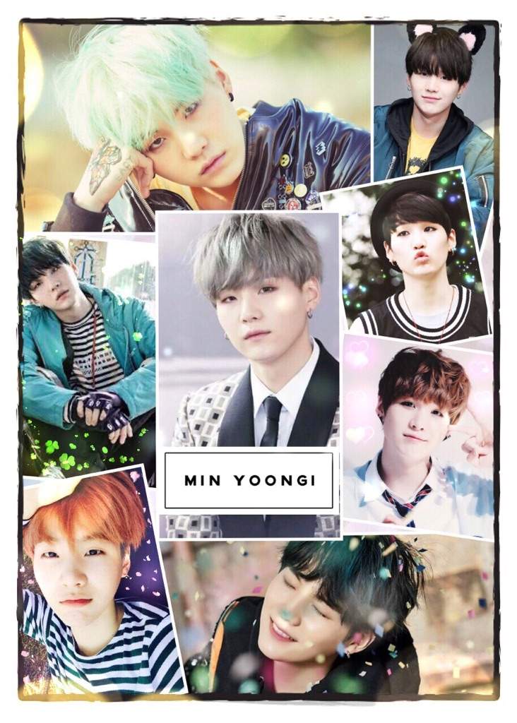 Suga Collage | ARMY's Amino