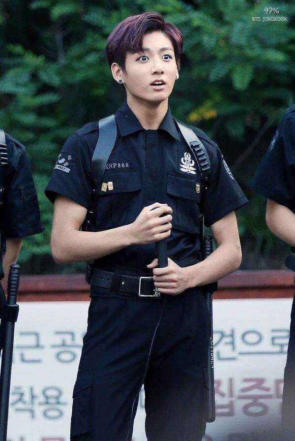 Jungkook in Uniforms | ARMY's Amino