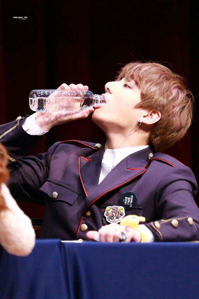 BTS drinking water | ARMY's Amino