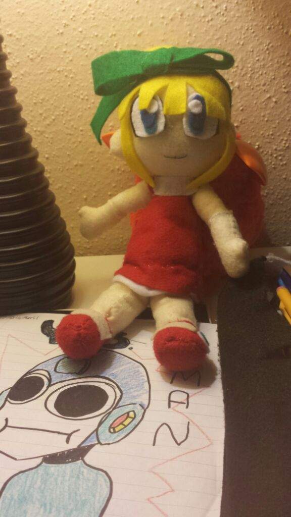 mega man roll plush