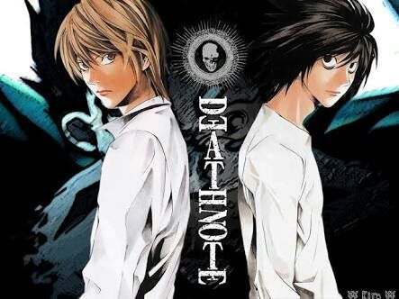 Clássico popular japonês duelo intelectual anime death note alto