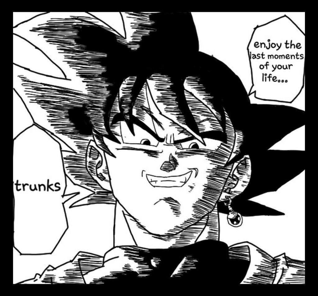 Differences In The Anime And Manga Goku Black Arc