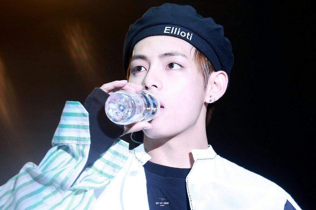 BTS drinking water | ARMY's Amino