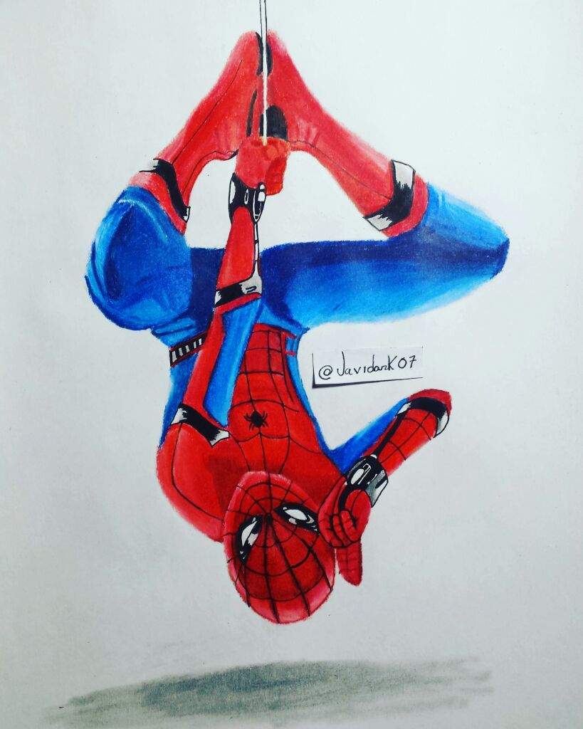 Dibujo de Spiderman Homecoming | •Anime• Amino