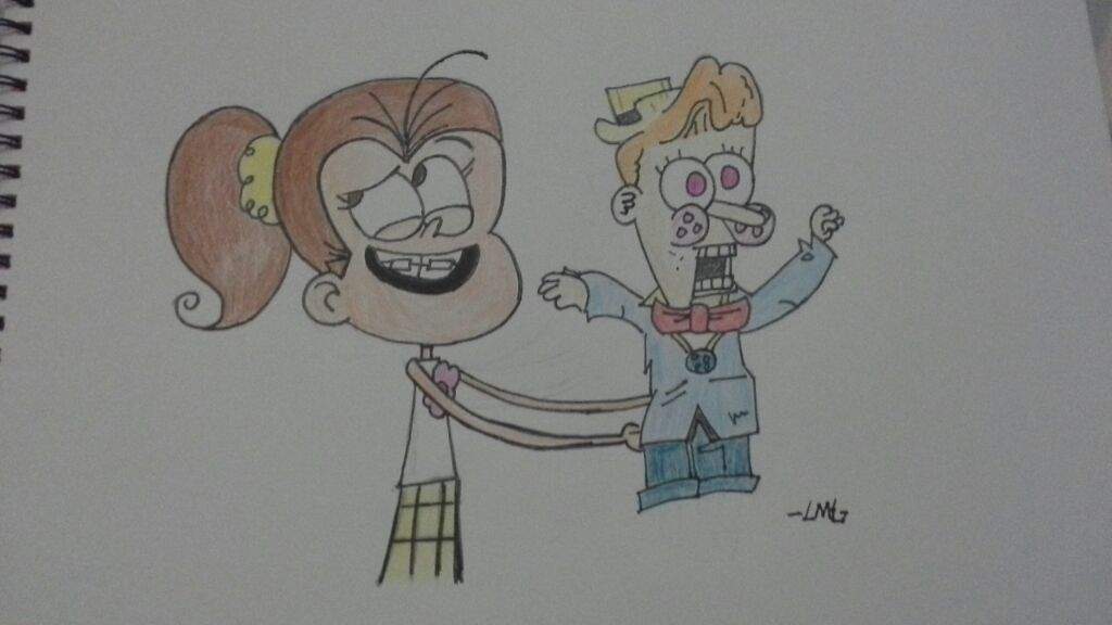 Luan Loud  and Mr Coconuts The Loud  House  Amino Amino