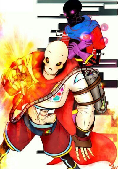 💛outertale Ink sans💙 (female)💚 | Undertale Amino