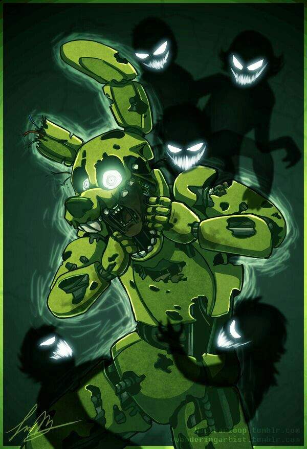 SpringTrap(Quase Tudo Sobre Esse Animatronic) | Wiki | Five Nights At ...