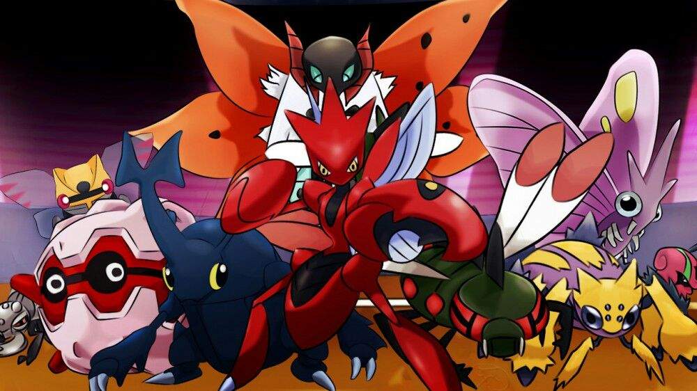 makeup retfærdig lykke Top 10 Bug Type Pokemons. | Pokémon Amino