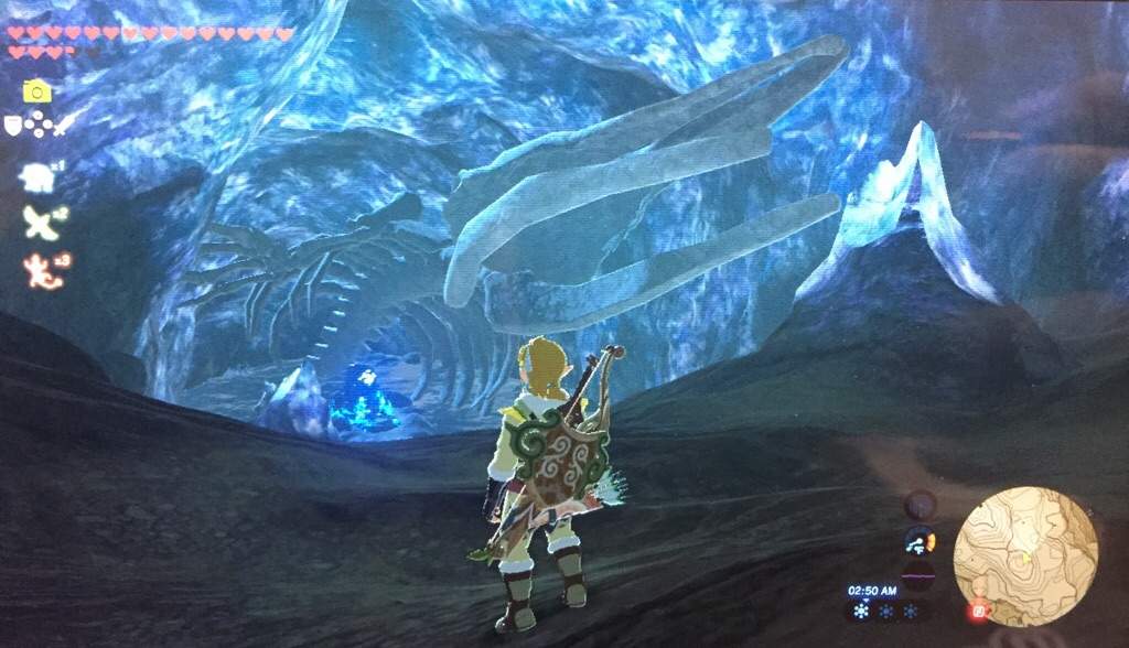 Stone Doors Botw & \ Snow On The Door\ To Quomo Shrine Zelda Botw