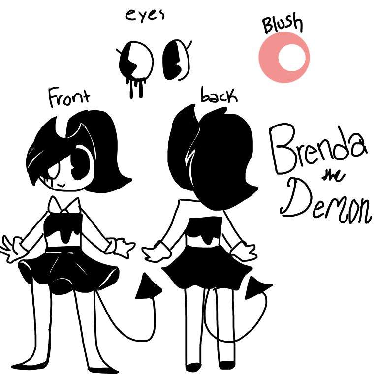 Brenda The Demon ((My Oc)) | BnB: The Quest For Ink Machine Amino