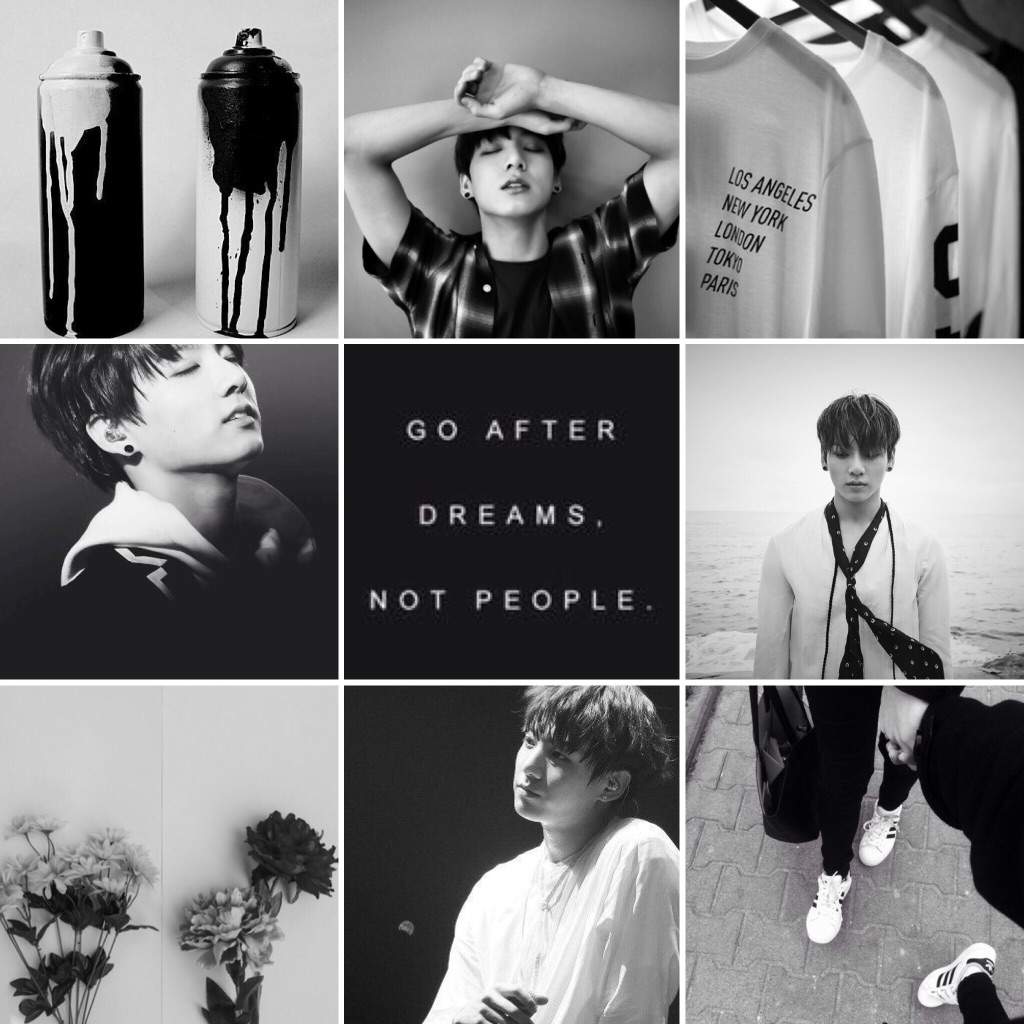 Black and White mood board/aesthetic | ARMY's Amino