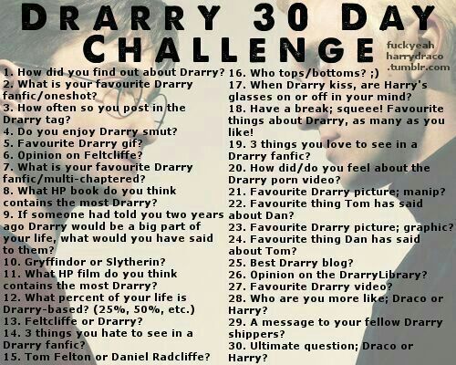 Drarry 30 day challenge day 4 do you enjoy drarry smut? | Drarry Amino