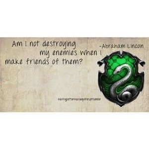 Slytherin quotes from famous people | Harry Potter Amino