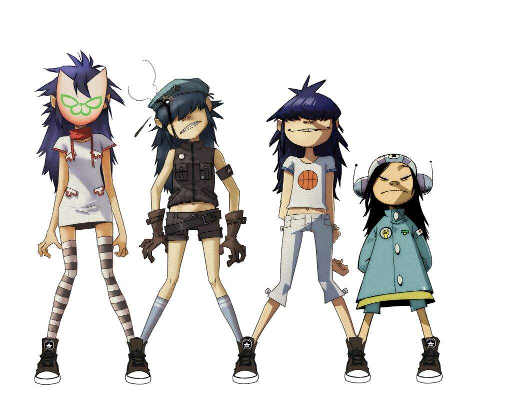 Noodle with long hair? 