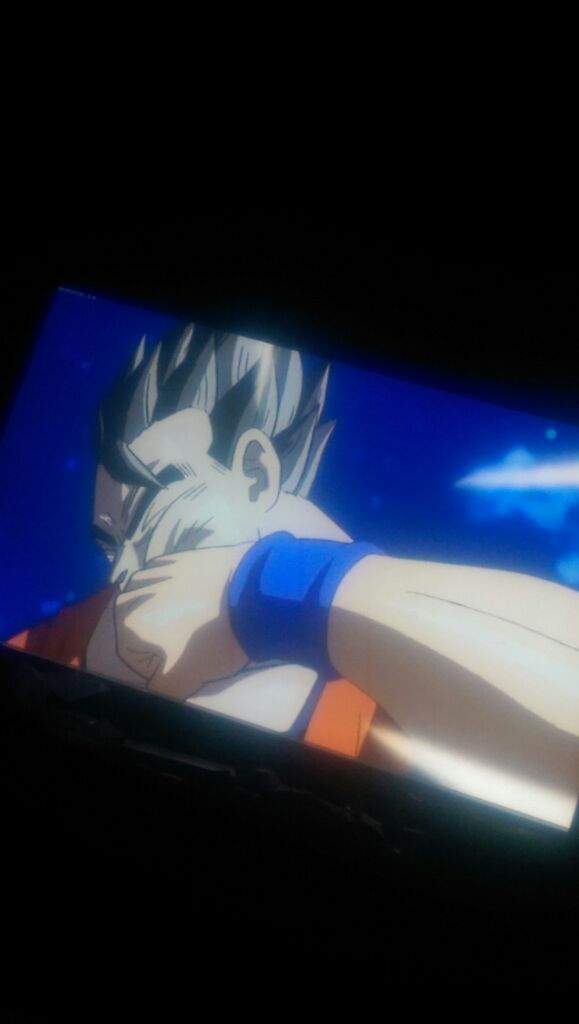 Gohan pushing Goku back! | Anime Amino