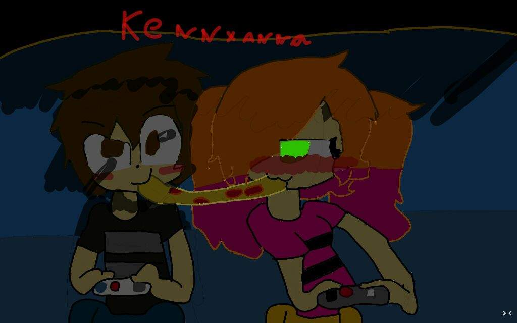 Anna x kenny.. Five Nights At Freddy's Amino