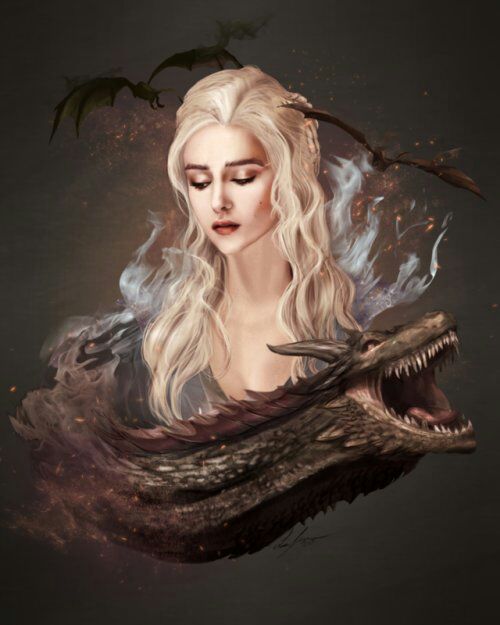 Daenerys Targaryen Fan Art