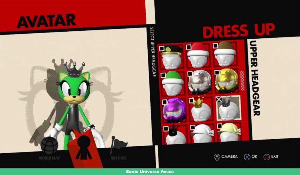 sonic forces character creation options