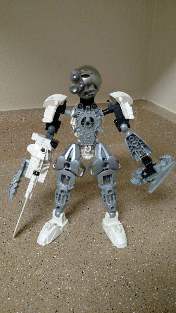 Toa Mata Kopaka (silver mask revamp) | BIONICLE Amino