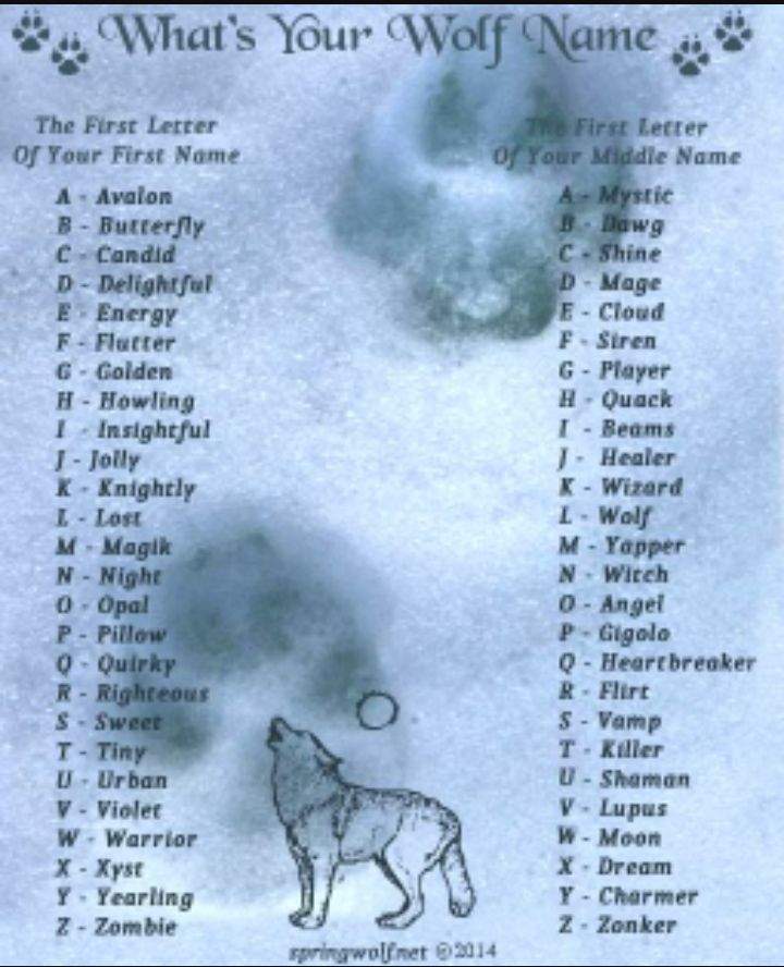 Featured image of post Anime Wolf Names