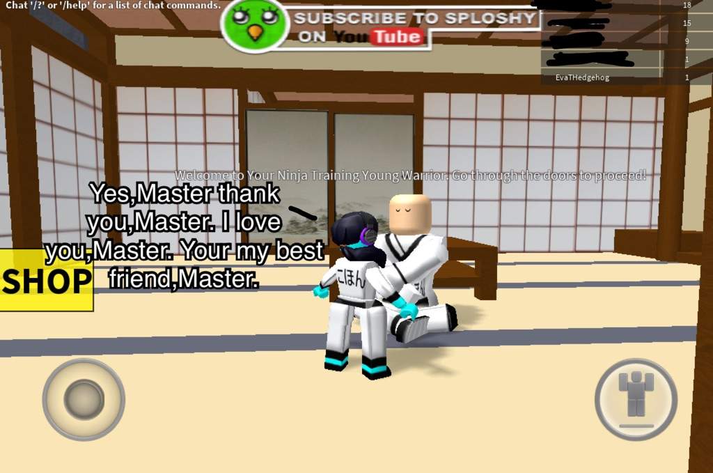 Master Roblox Amino - training to be a ninja in roblox ninja training obby