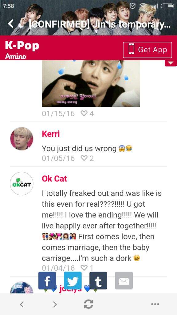 Jin is temporary leaving BTS (??)😭 ARMY's Amino