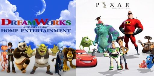 Dreamworks vs Pixar Comparison | Cartoon Amino