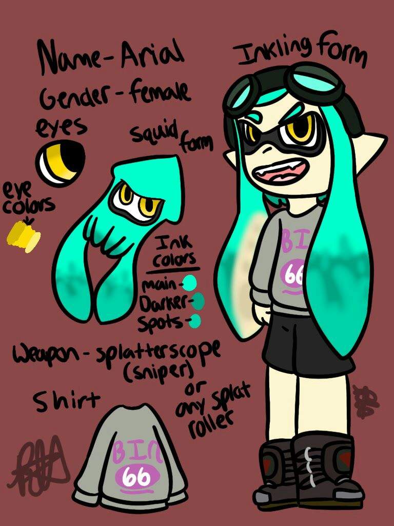 All my ocs | Wiki | Splatoon Amino