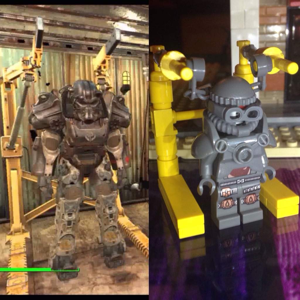 Fallout 76 плюшевые мишки. Лего силовая броня фоллаут 4. LEGO Power Armor. LEGO Fallout силовая броня. Силовая броня фоллаут из лего.