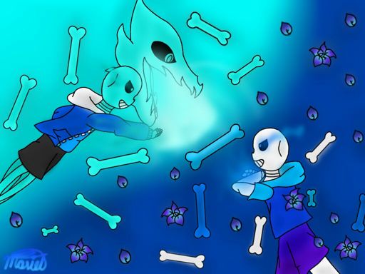 Laser Sans VS Orchid Sans | Undertale AUs Amino