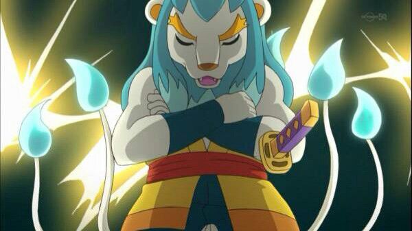 León alfa,( 万尾獅子) | Wiki | Yo~Kai Watch Amino en Español Amino