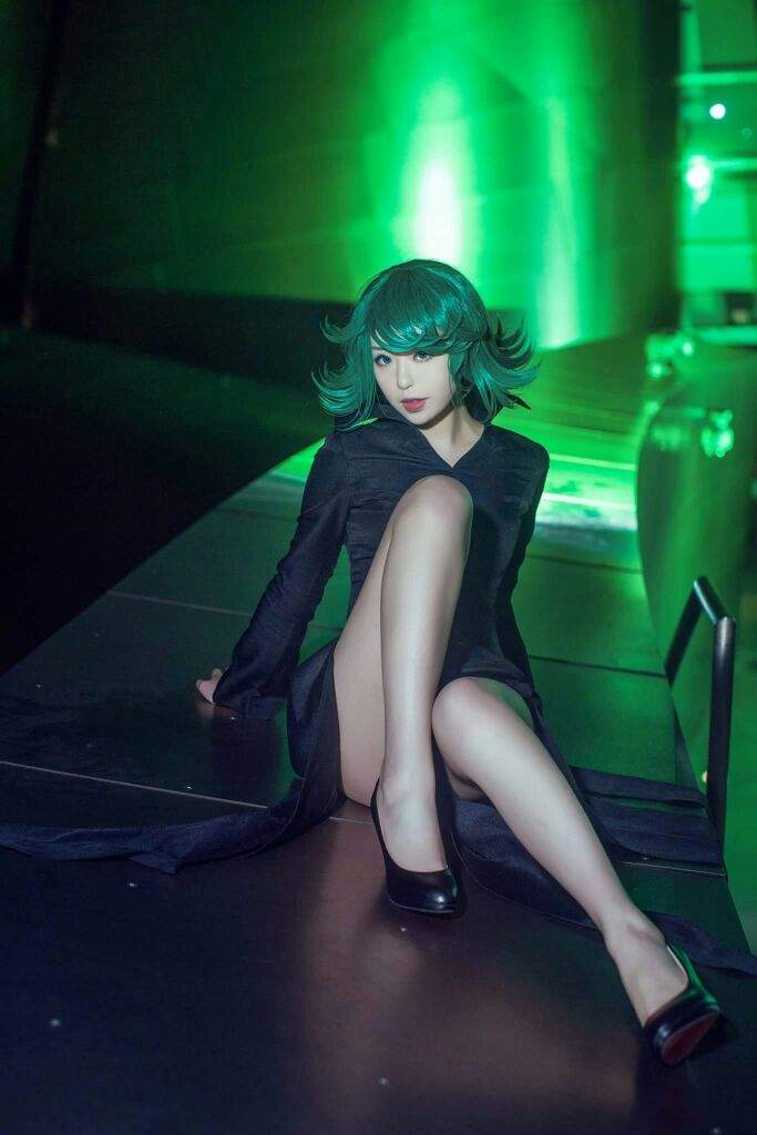 cosplay man One punch tatsumaki