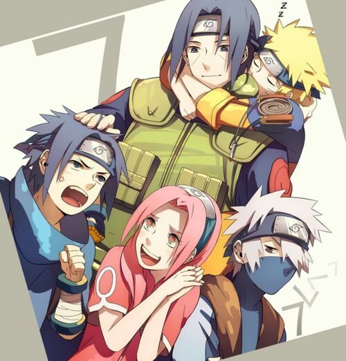 Team 7 and Itachi | Naruto Amino