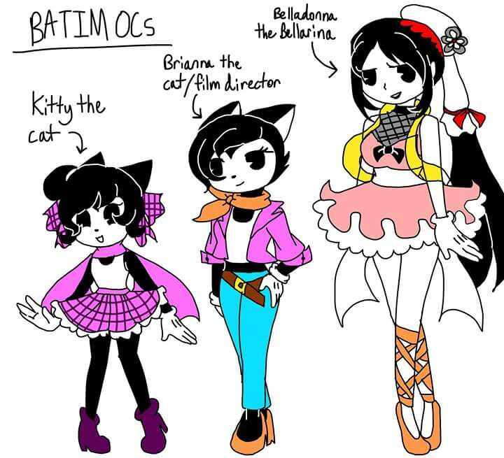 My Batim Ocs Bendy And The Ink Machine Amino