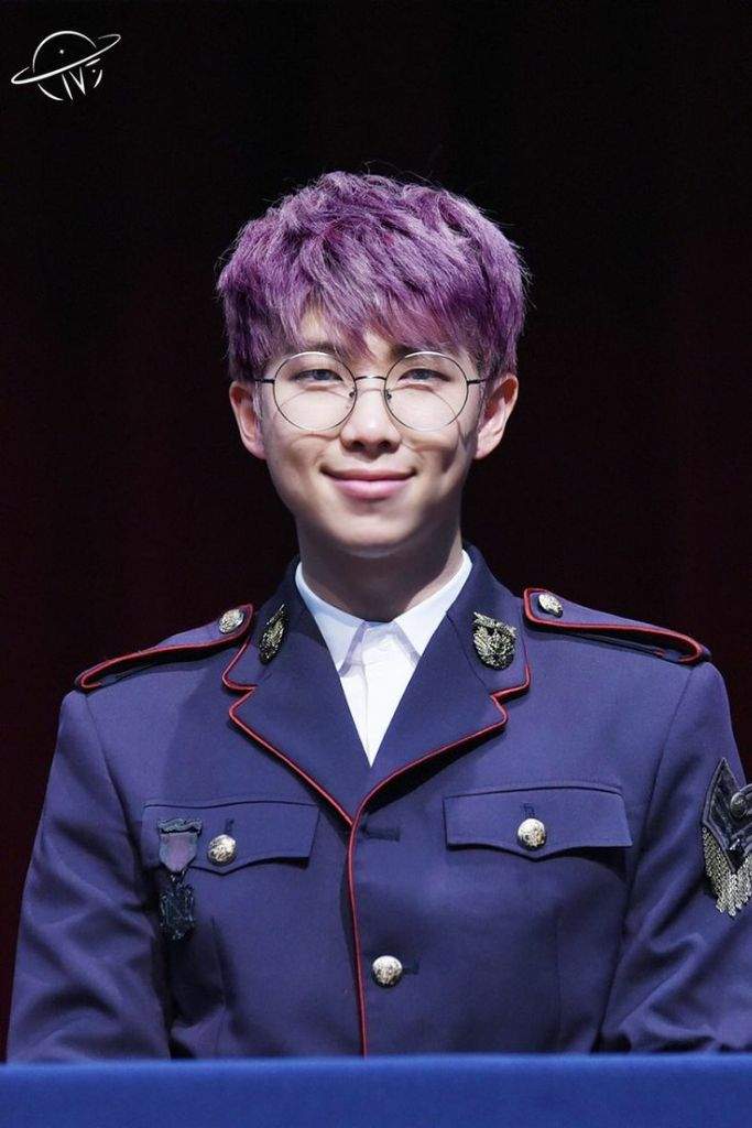 Best Of Namjoons Purple Hair Rm Army Amino 