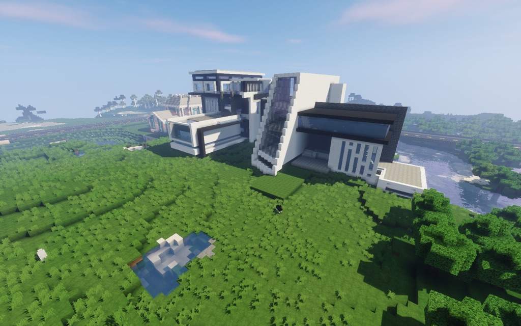 Large Modern Mansion | Minecraft Amino