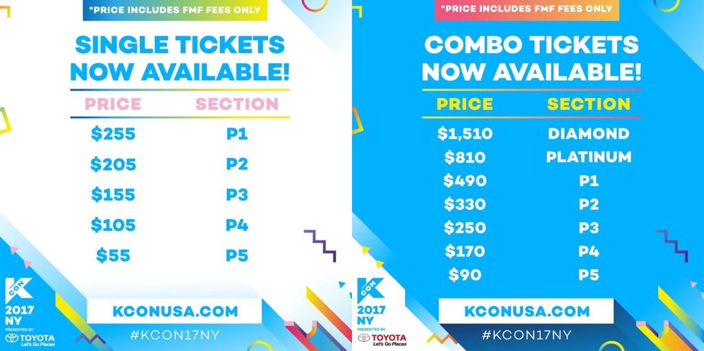 Kcon La 2017 Seating Chart