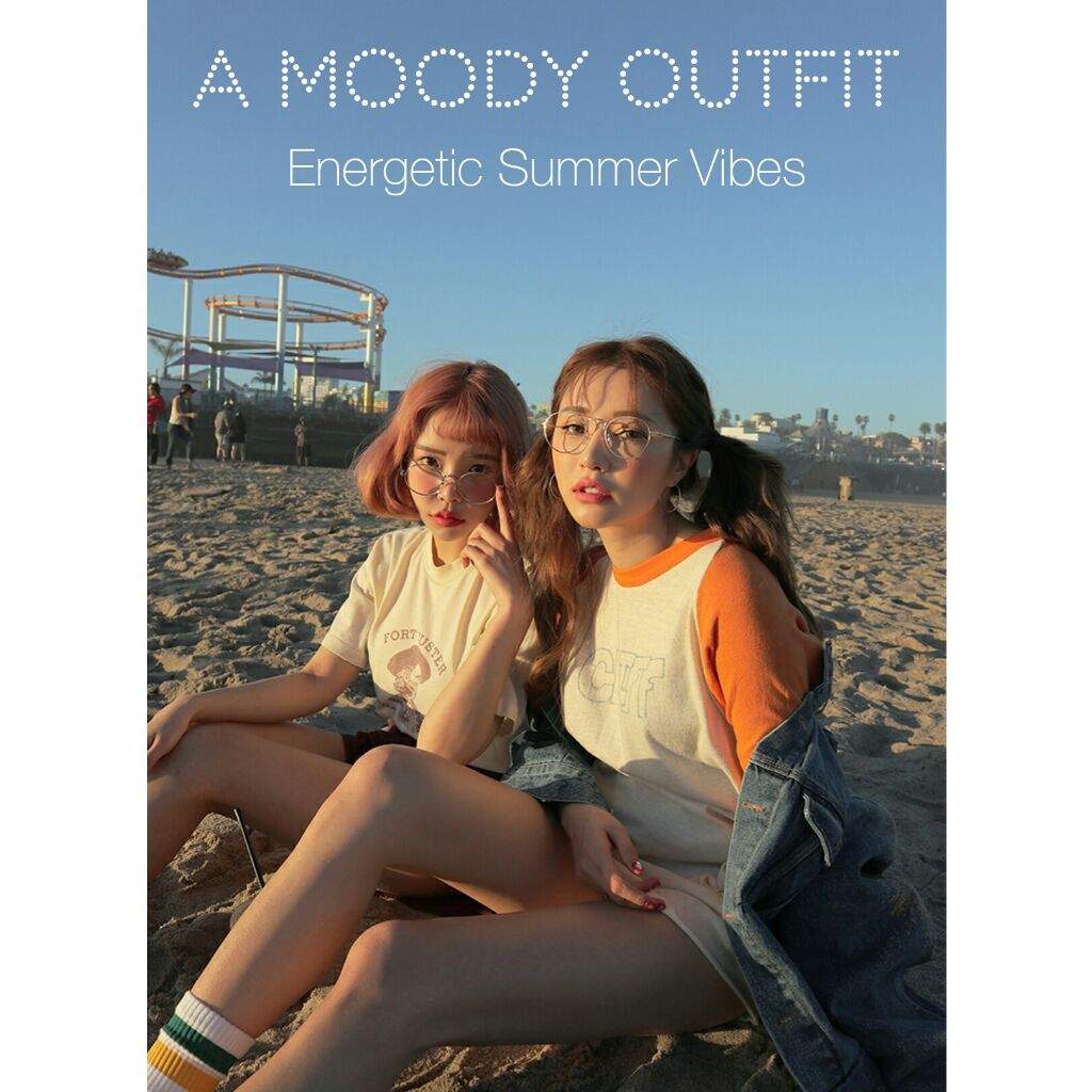 Amoodyoutfit Energetic Summer Vibes Korean Fashion Amino